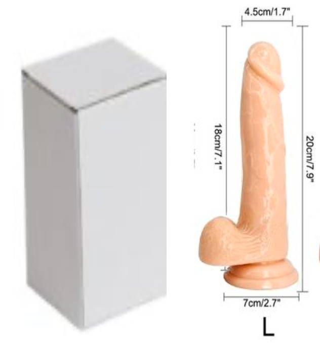 Gumové dildo LARGE