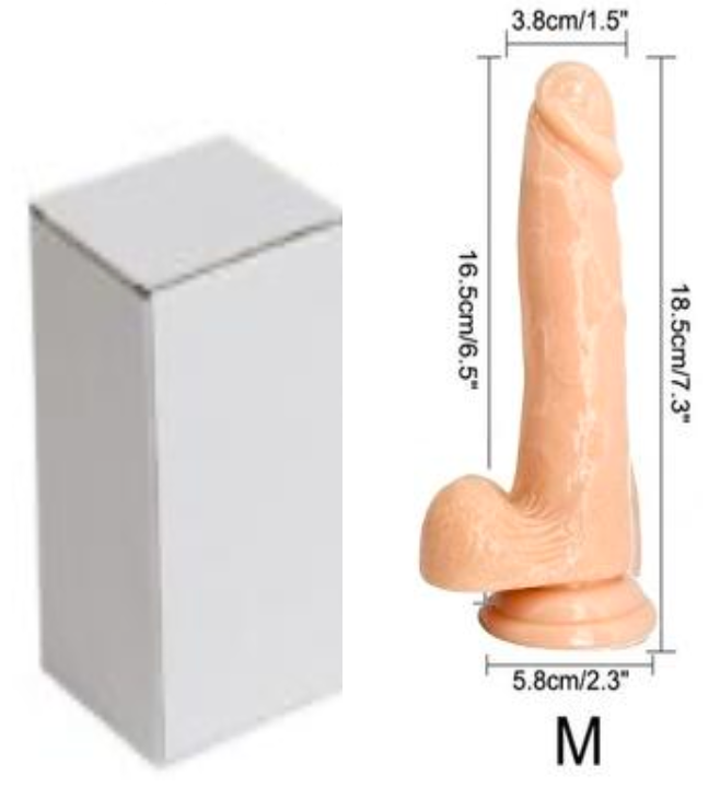 Gumové dildo MEDIUM